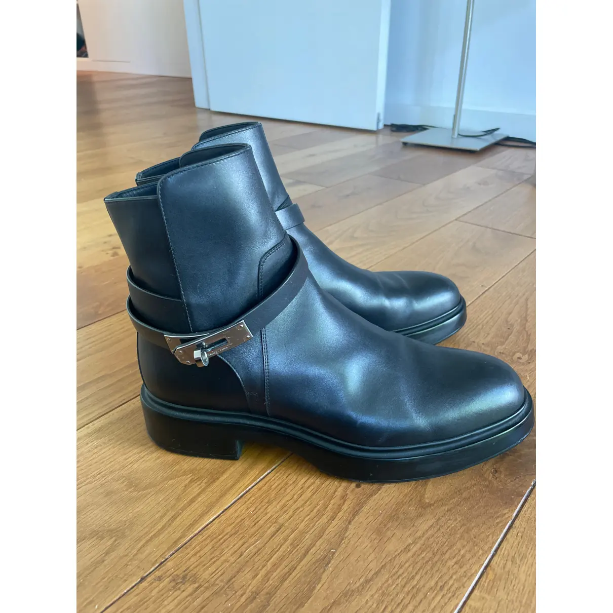 Buy Hermès Leather ankle boots online