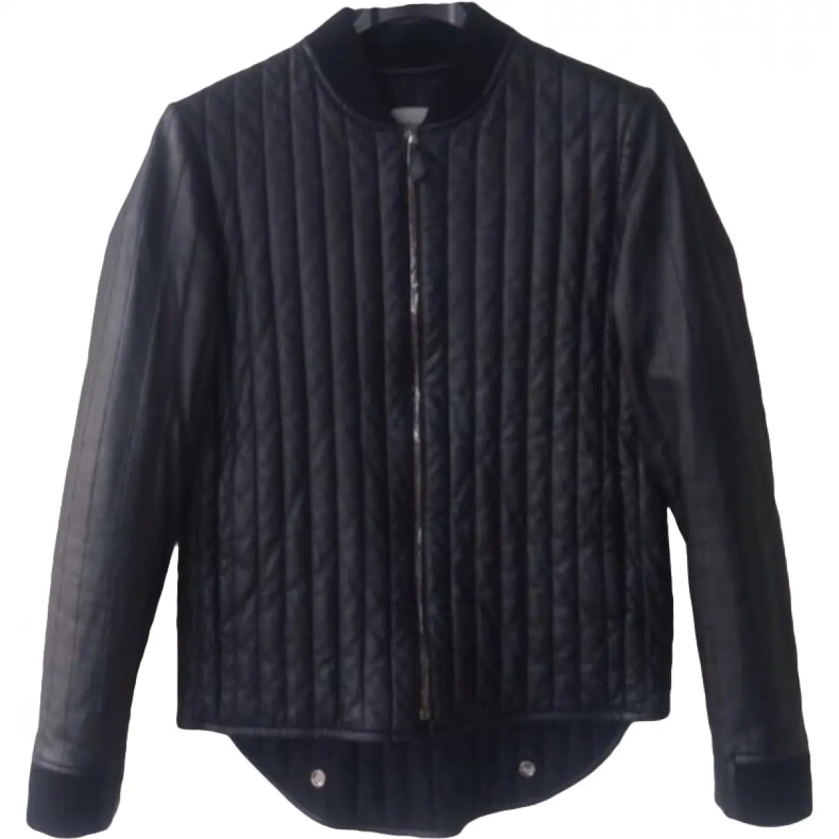 Leather biker jacket Hermès