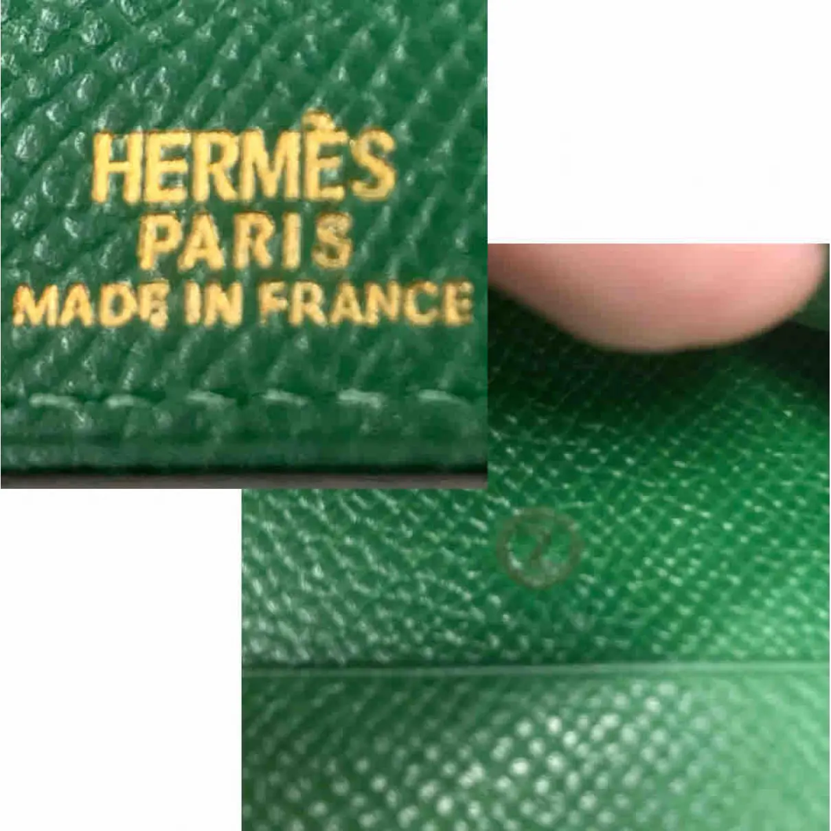 Leather purse Hermès - Vintage
