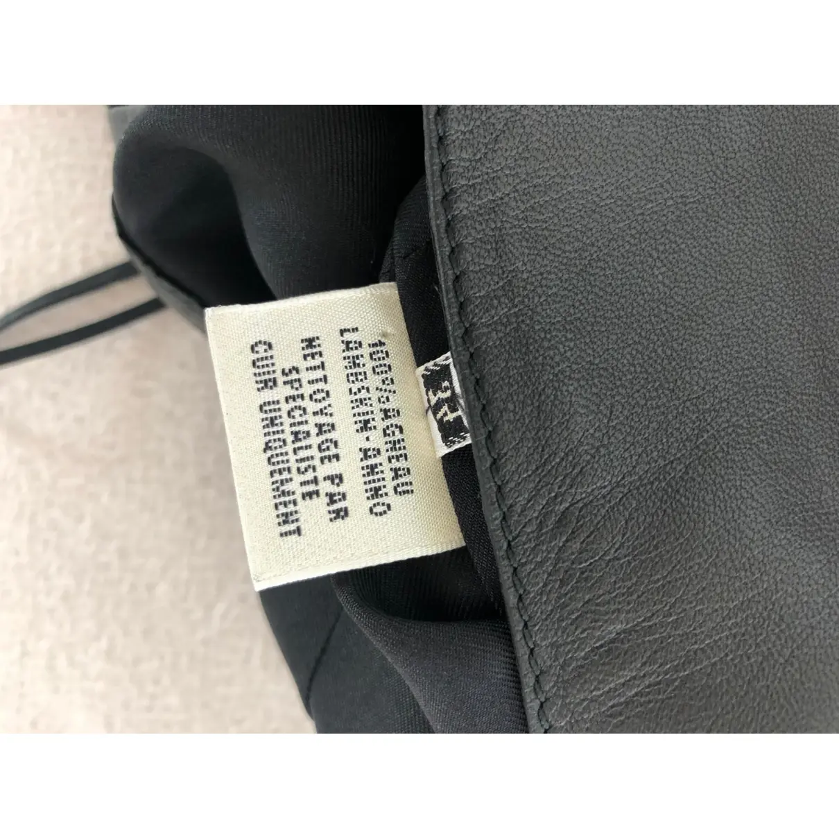 Leather maxi skirt Hermès