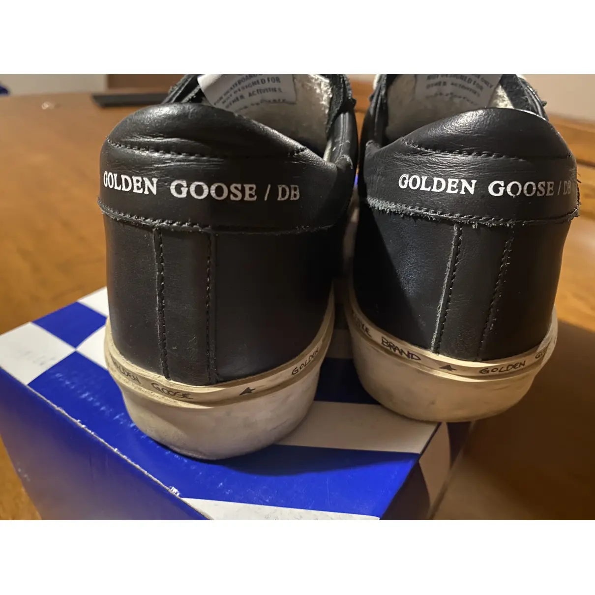 Buy Golden Goose Hi Star leather trainers online