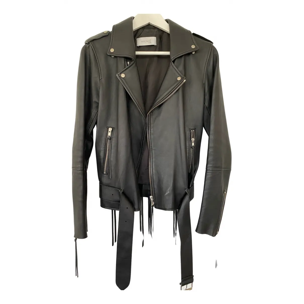 Leather jacket Hironae