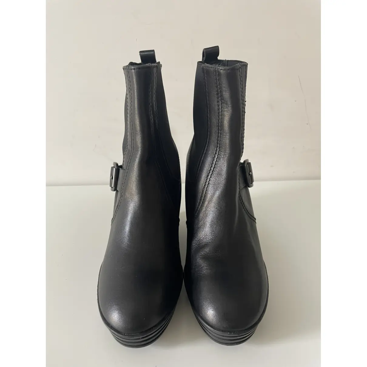 Buy Hogan Leather ankle boots online