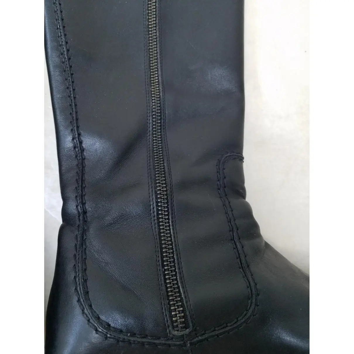Hogan Leather riding boots for sale