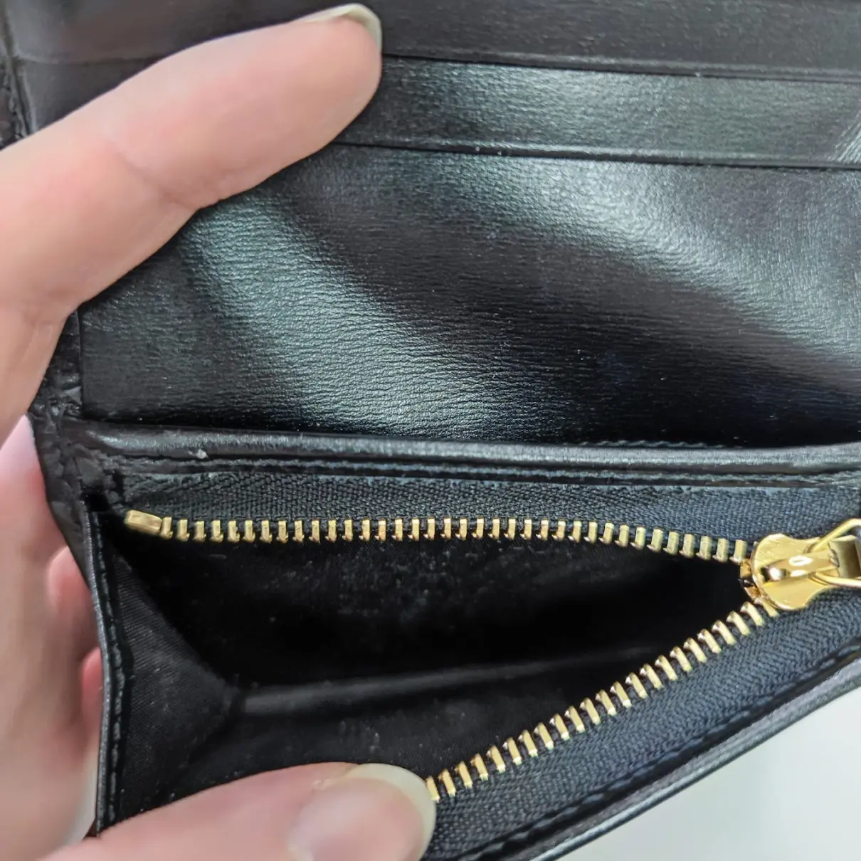 Horsebit 1955 leather wallet Gucci