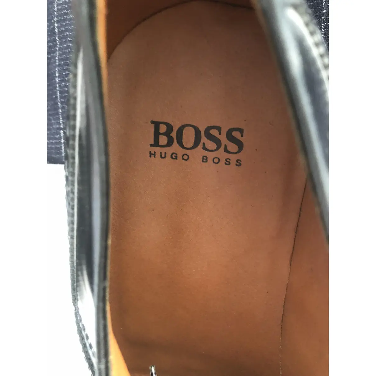 Leather lace ups Hugo Boss
