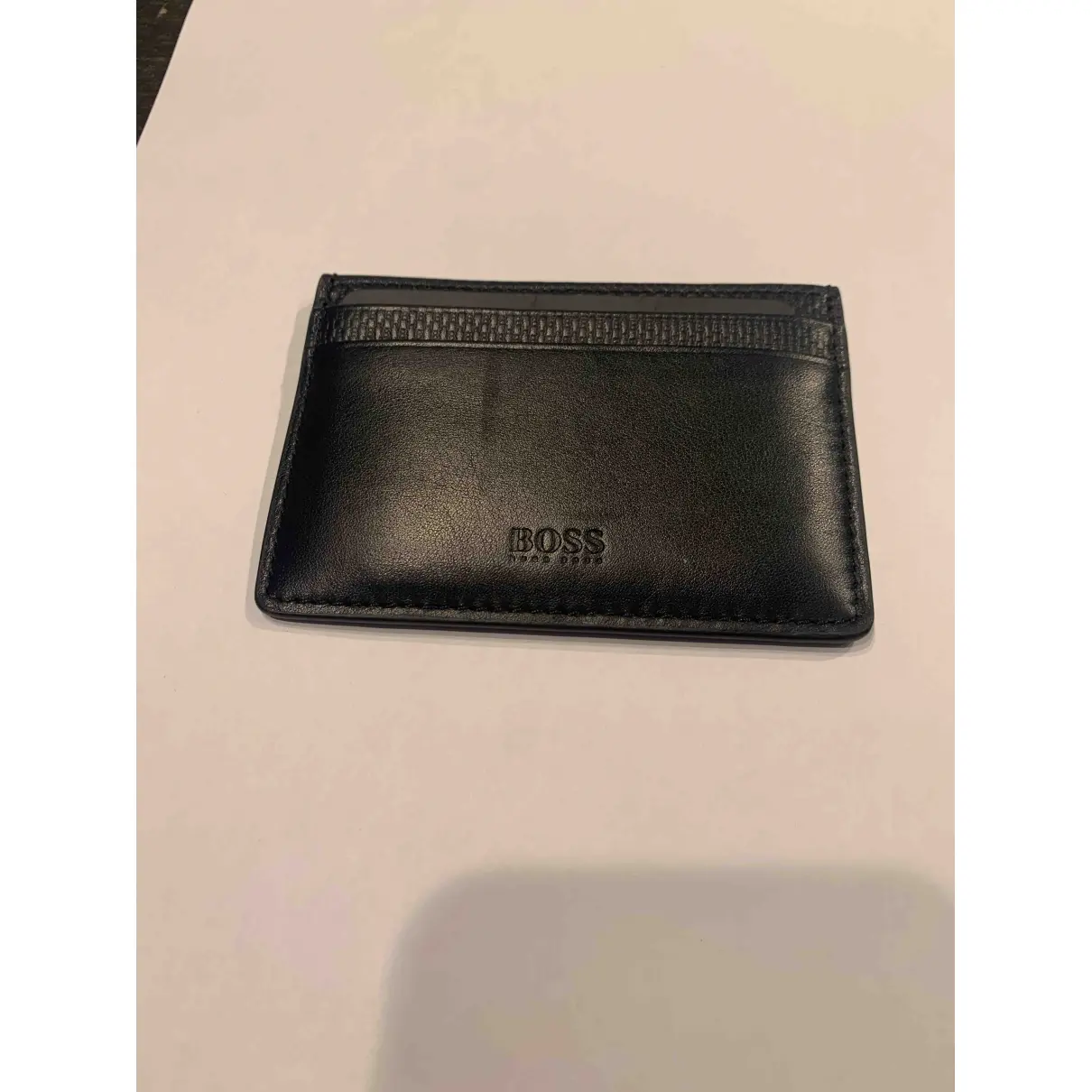 Leather small bag Hugo Boss