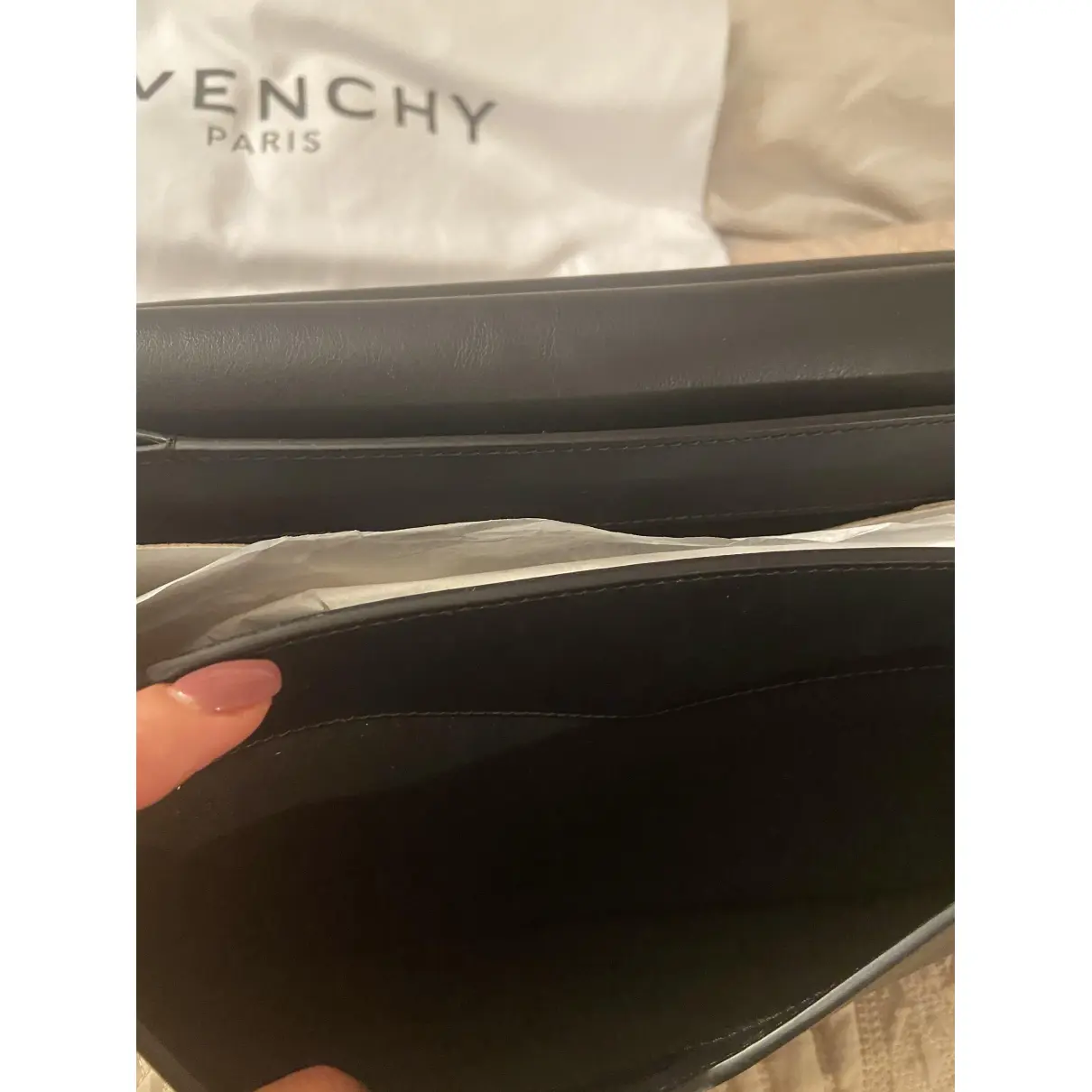 Infinity leather crossbody bag Givenchy