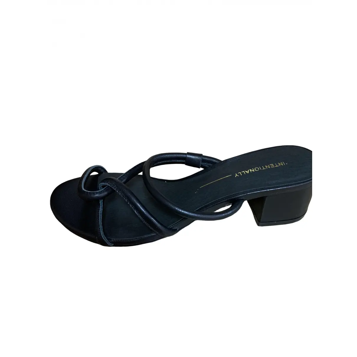 Leather sandal Intentionally Blank