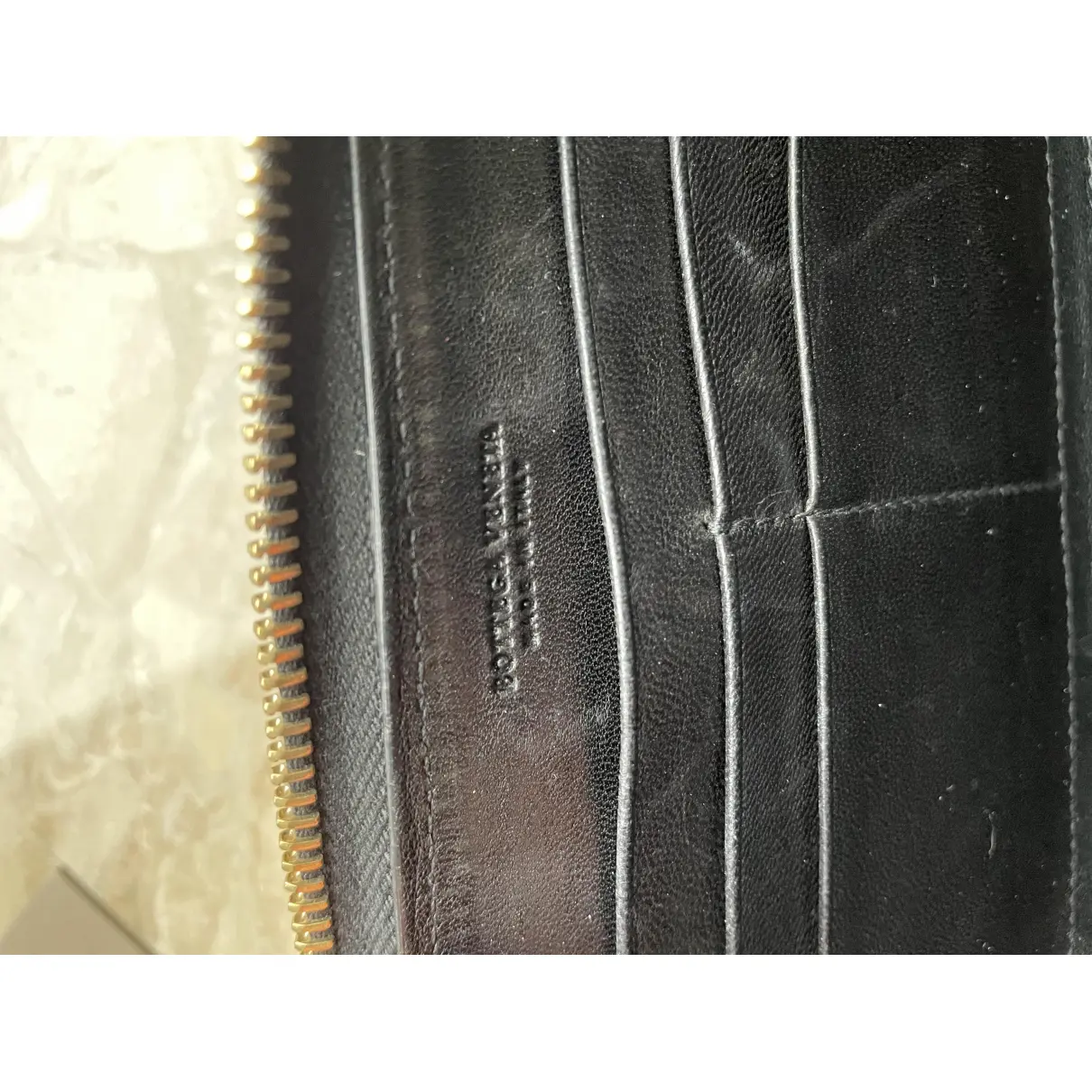 Intrecciato leather wallet Bottega Veneta