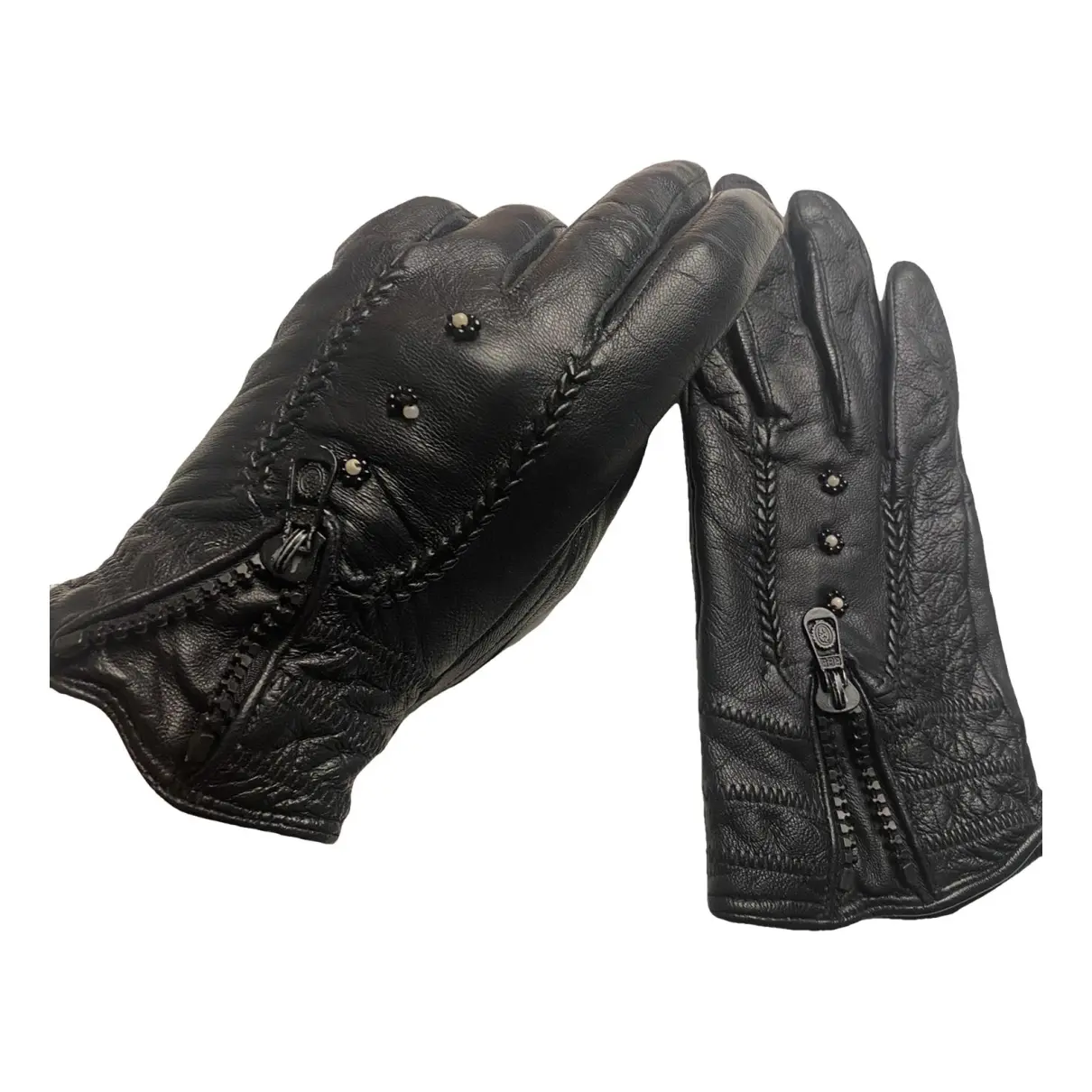 Leather gloves