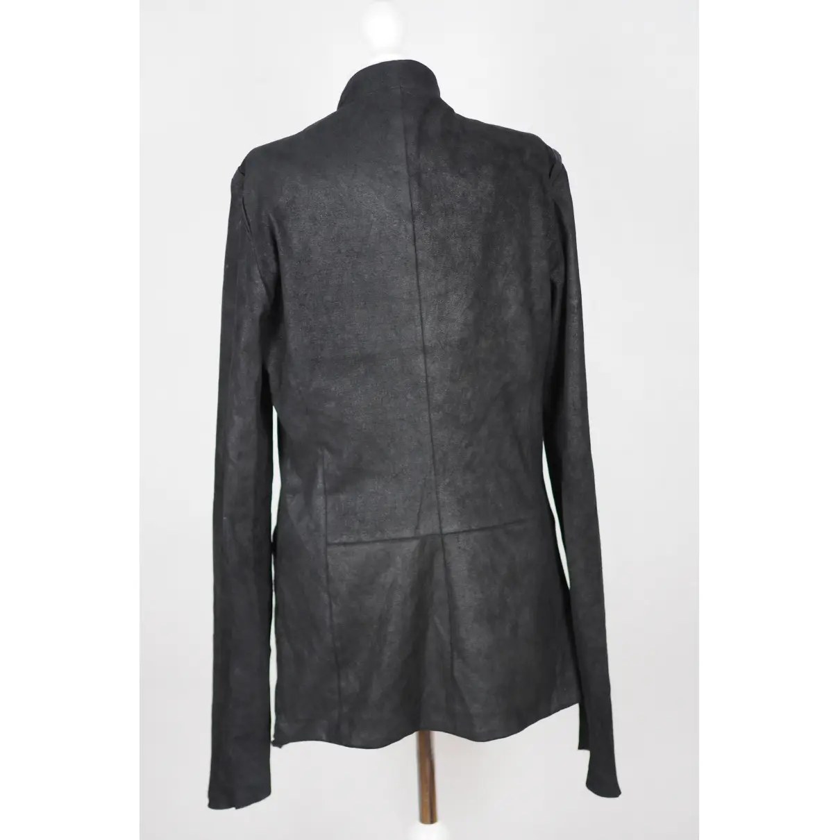 Buy Isabel Benenato Leather biker jacket online
