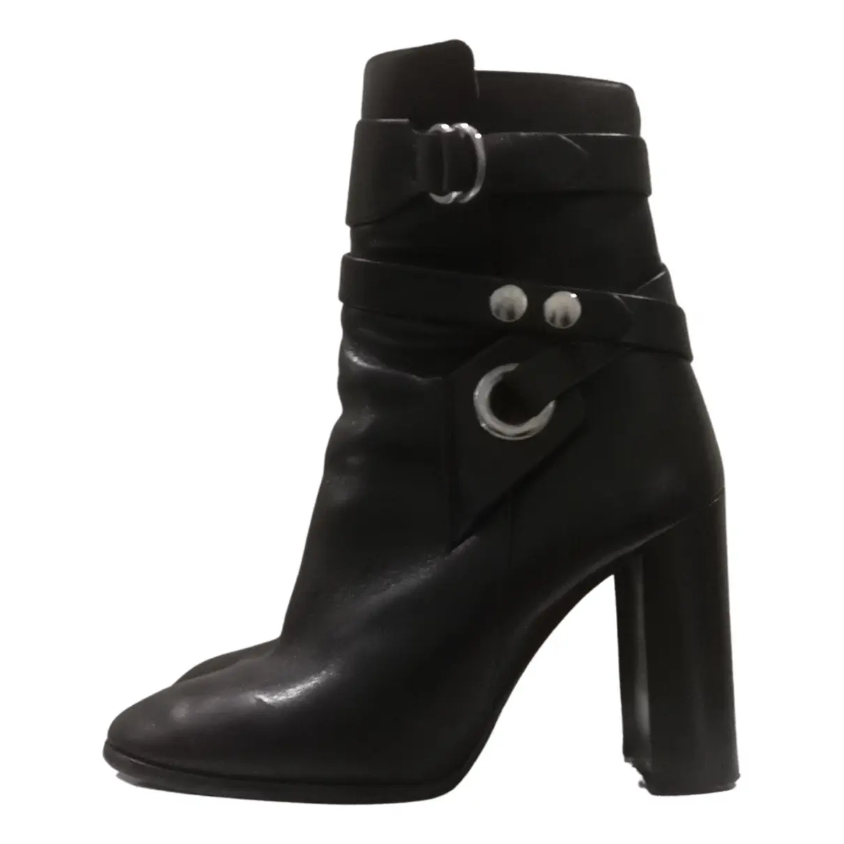 Leather buckled boots Isabel Marant