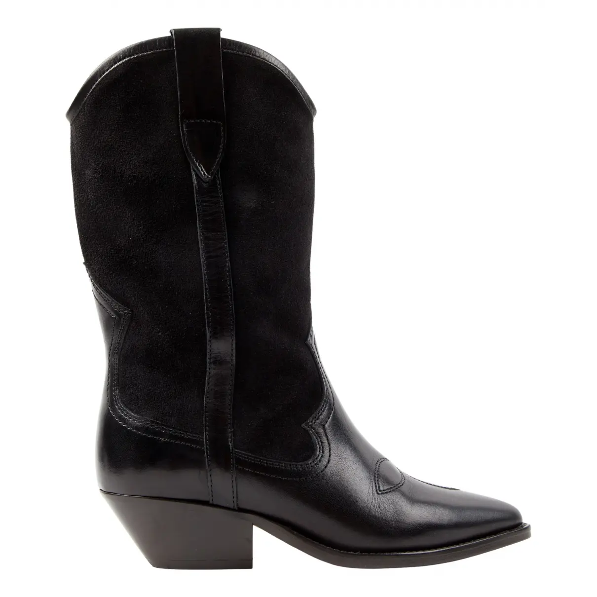 Leather western boots Isabel Marant