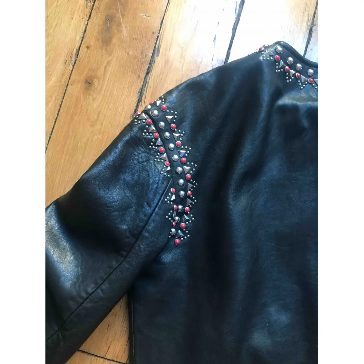 Buy Isabel Marant Etoile Leather biker jacket online