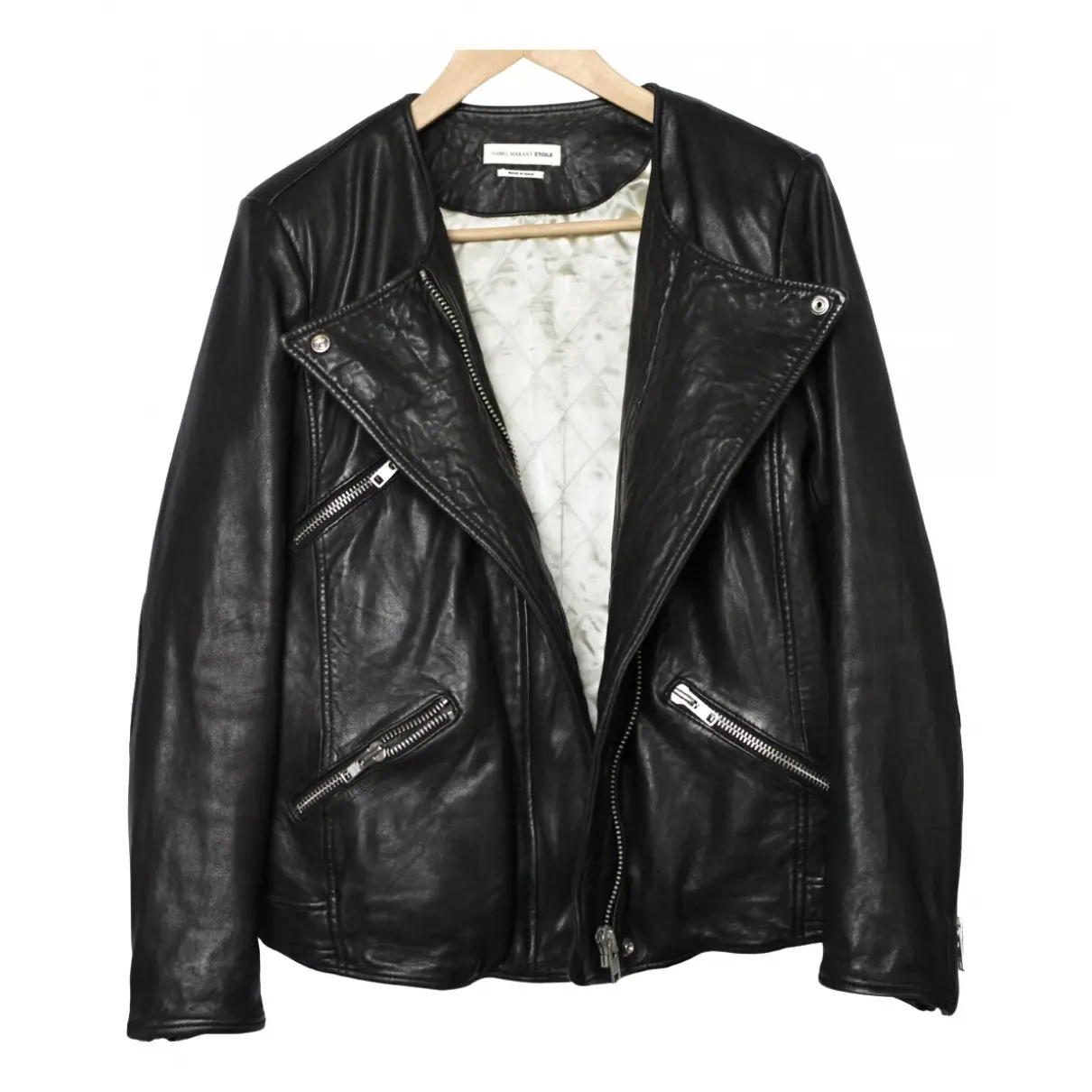 Leather biker jacket Isabel Marant Etoile