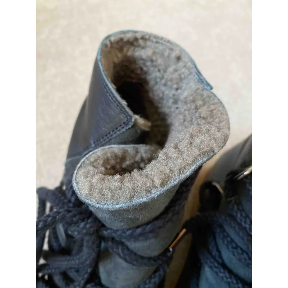 Leather snow boots Isabel Marant Etoile