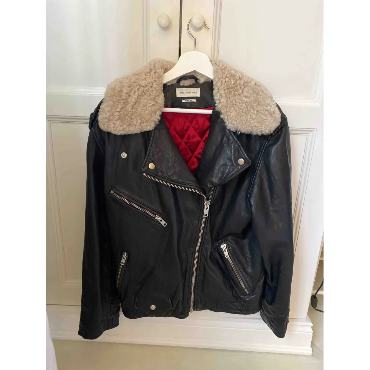 Leather jacket Isabel Marant Etoile