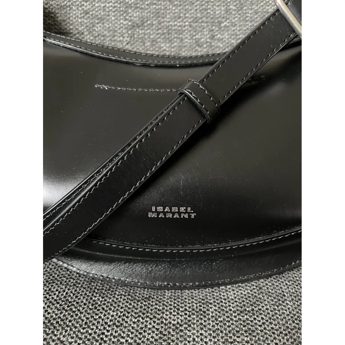 Leather crossbody bag Isabel Marant