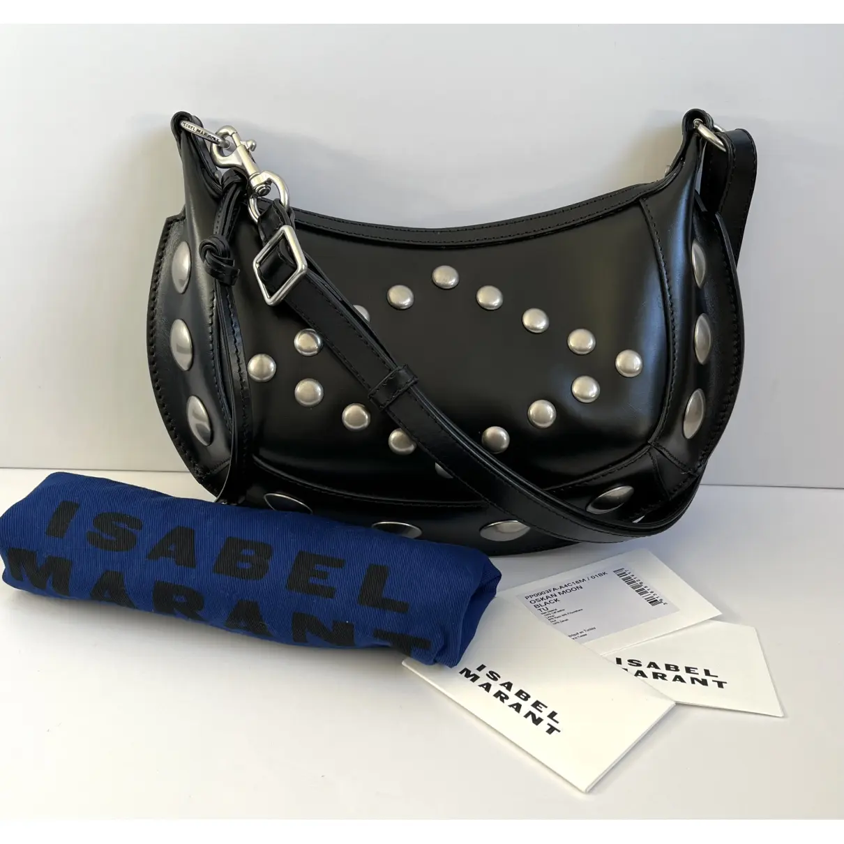 Leather crossbody bag Isabel Marant