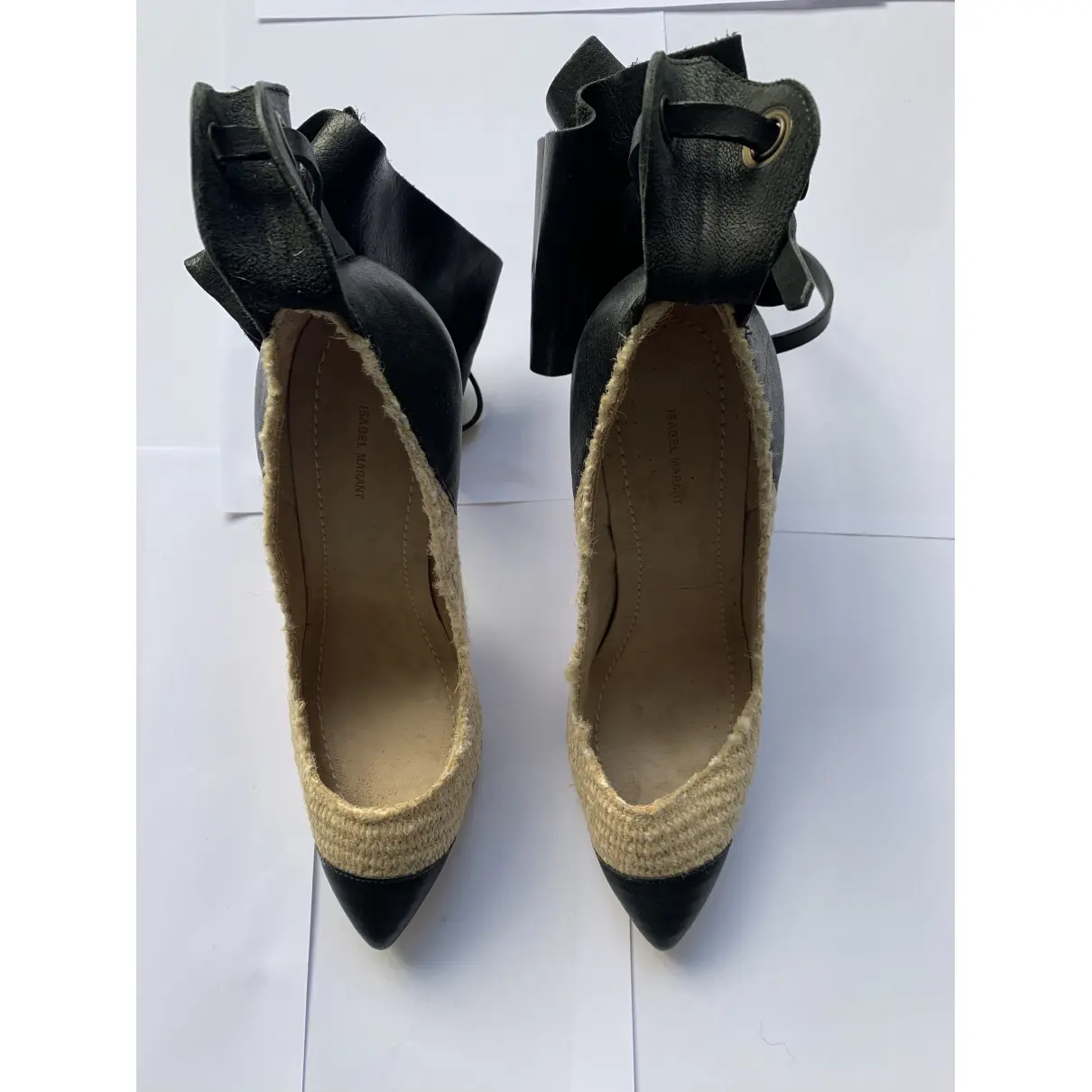 Buy Isabel Marant Leather heels online