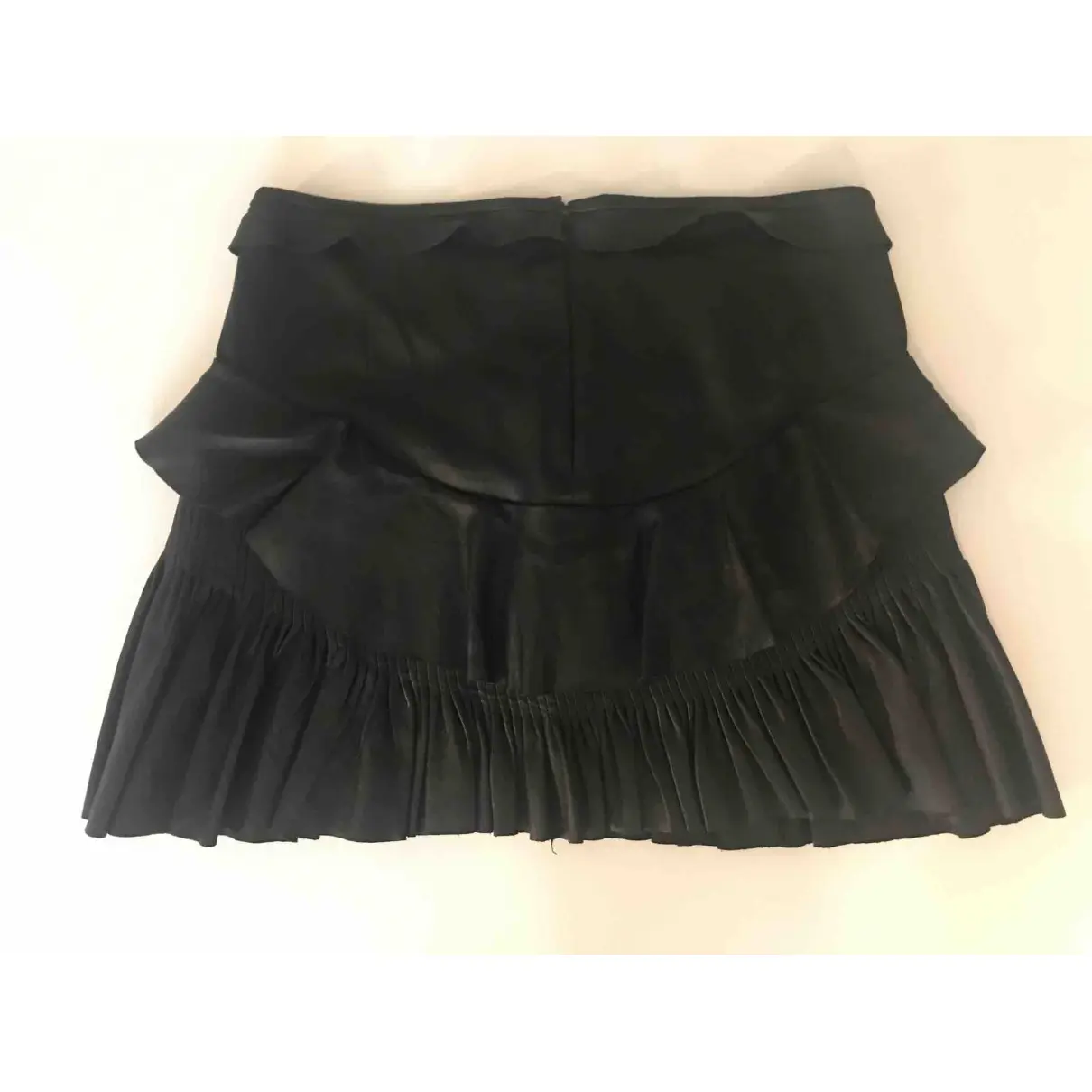 Buy Isabel Marant Leather mini skirt online