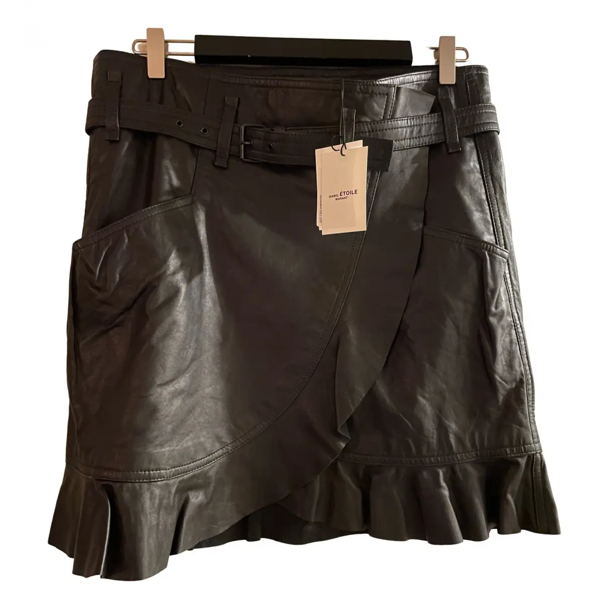 Leather mini skirt Isabel Marant