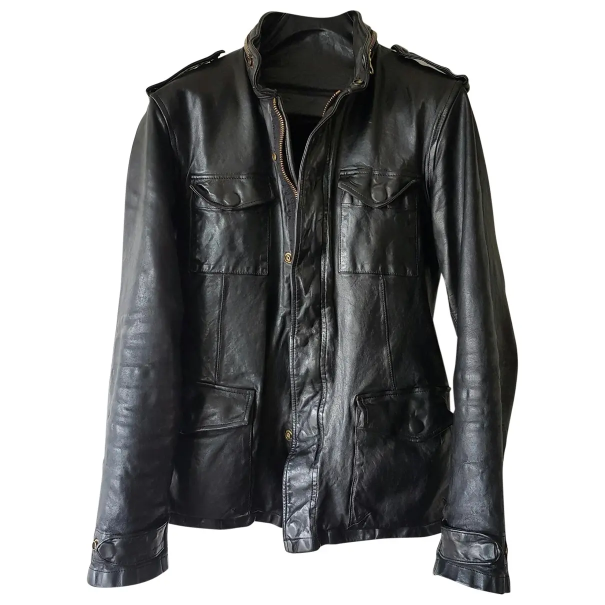 Leather jacket Isamu Katayama Backlash