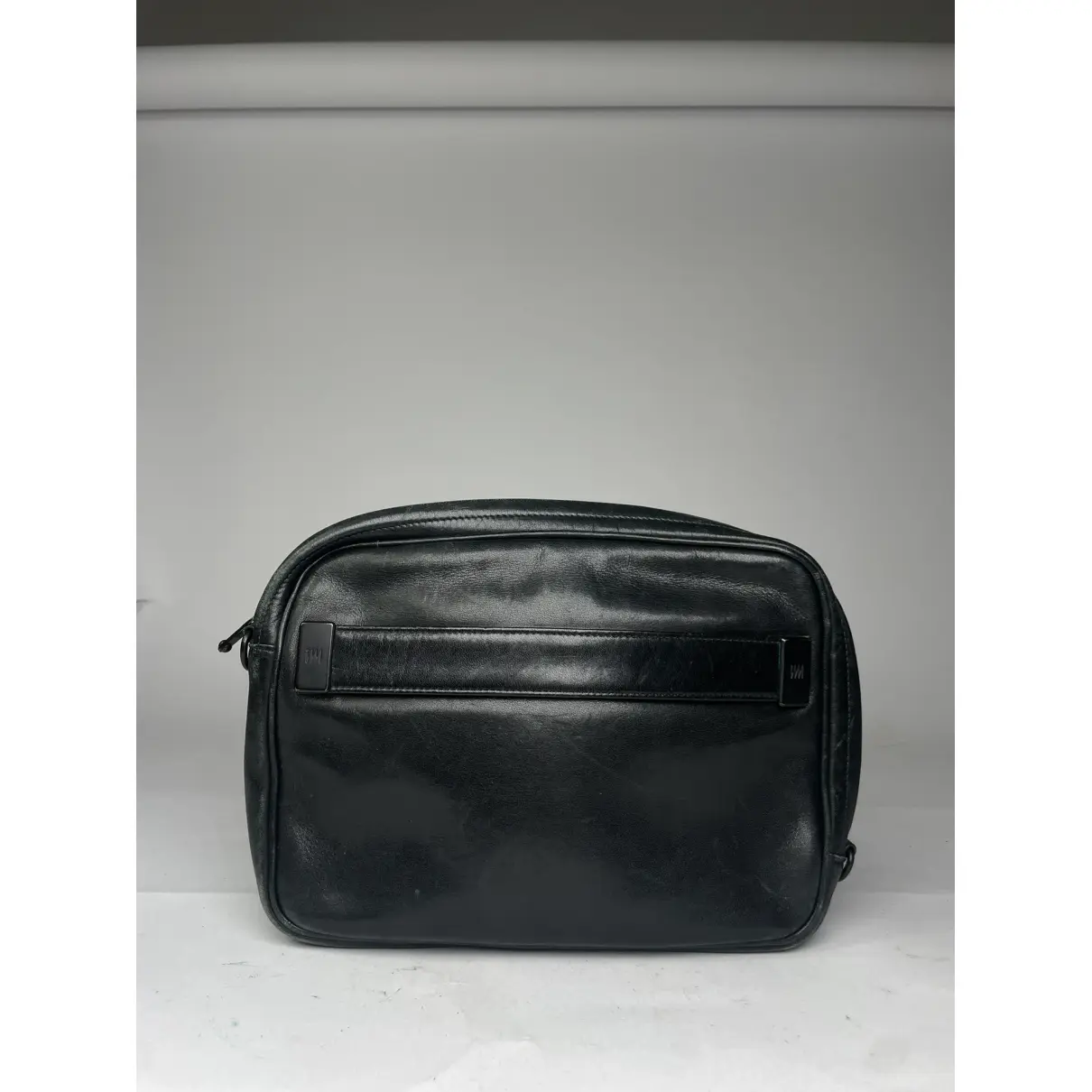 Leather clutch bag Issey Miyake - Vintage