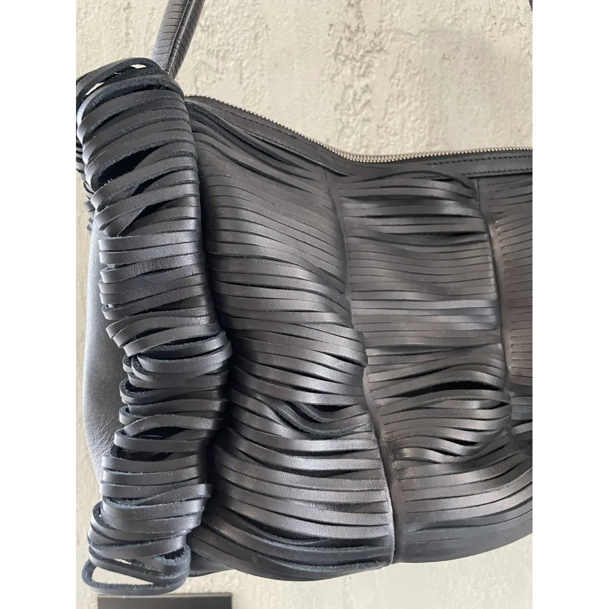 Buy Issey Miyake Leather handbag online
