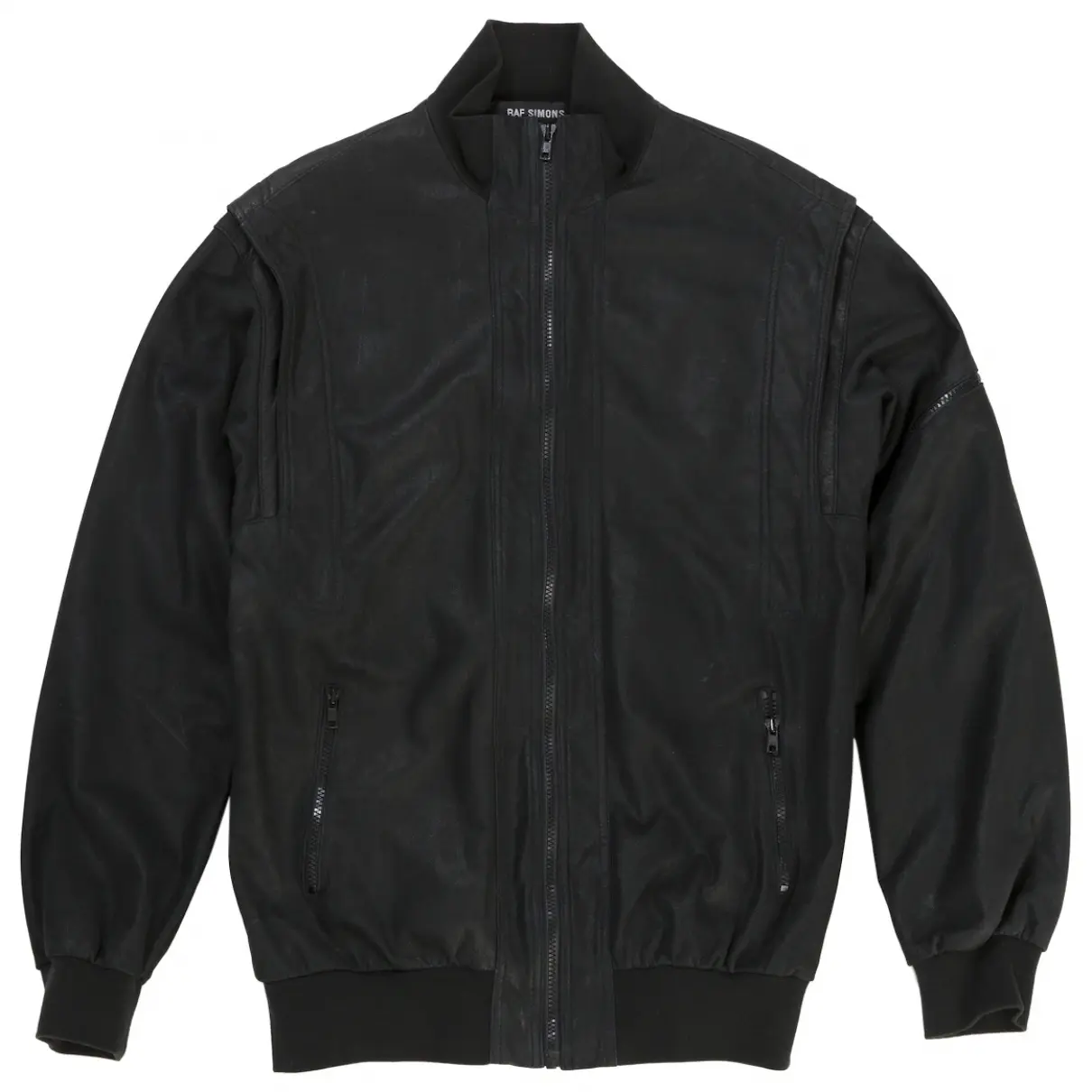 Black Leather Jacket Raf Simons