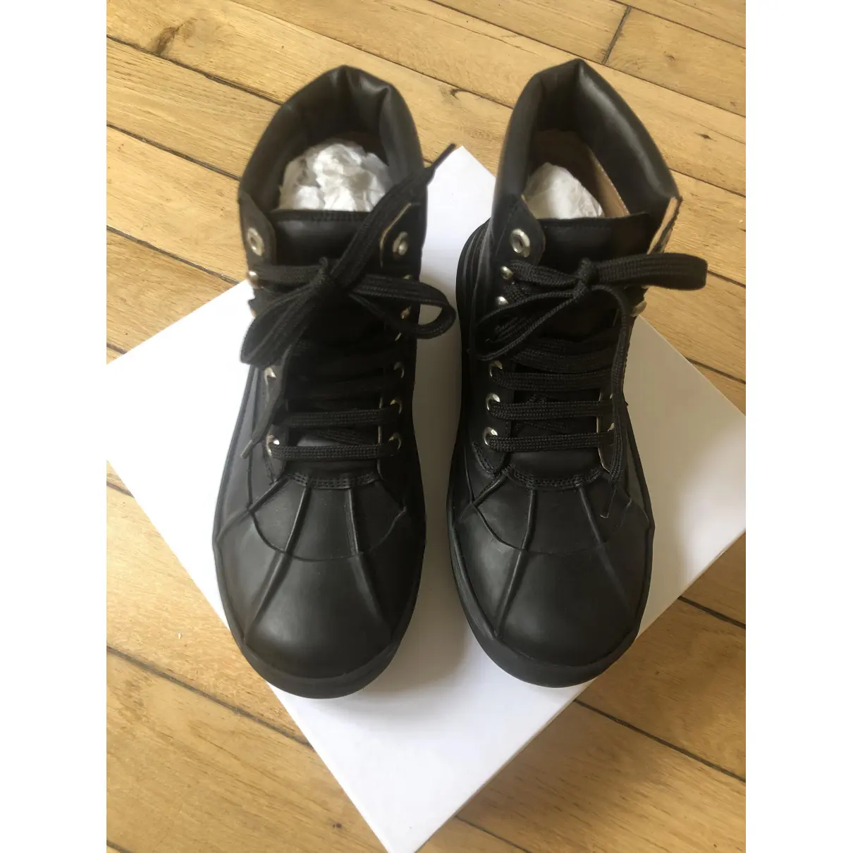 Leather ankle boots Jacquemus