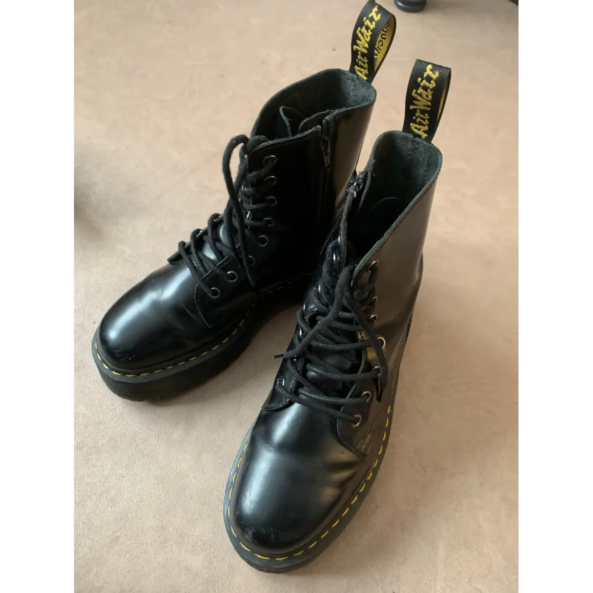 Buy Dr. Martens Jadon leather ankle boots online