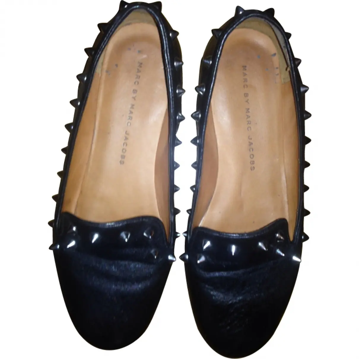 Black Leather Ballet flats Marc by Marc Jacobs