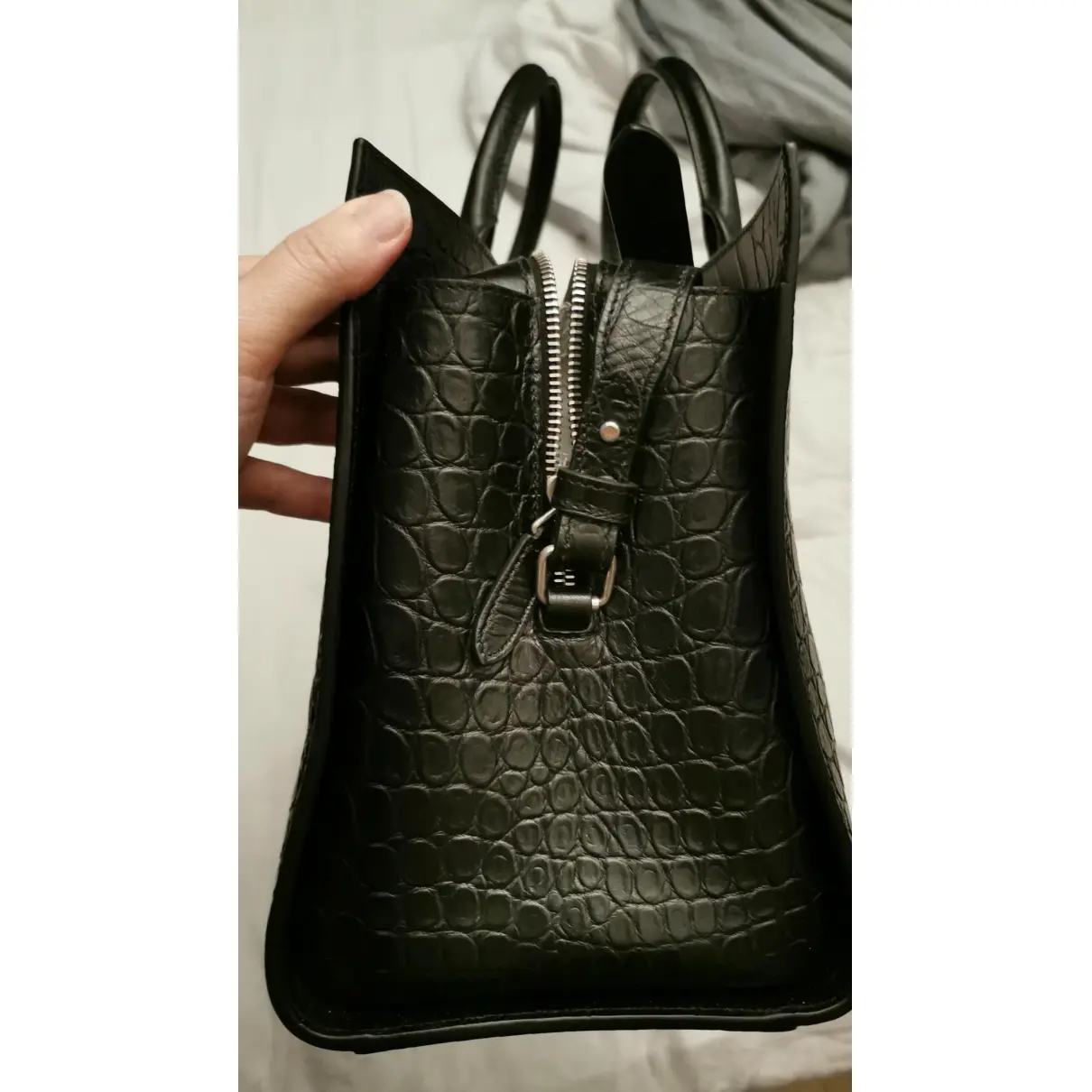Jane leather handbag Saint Laurent