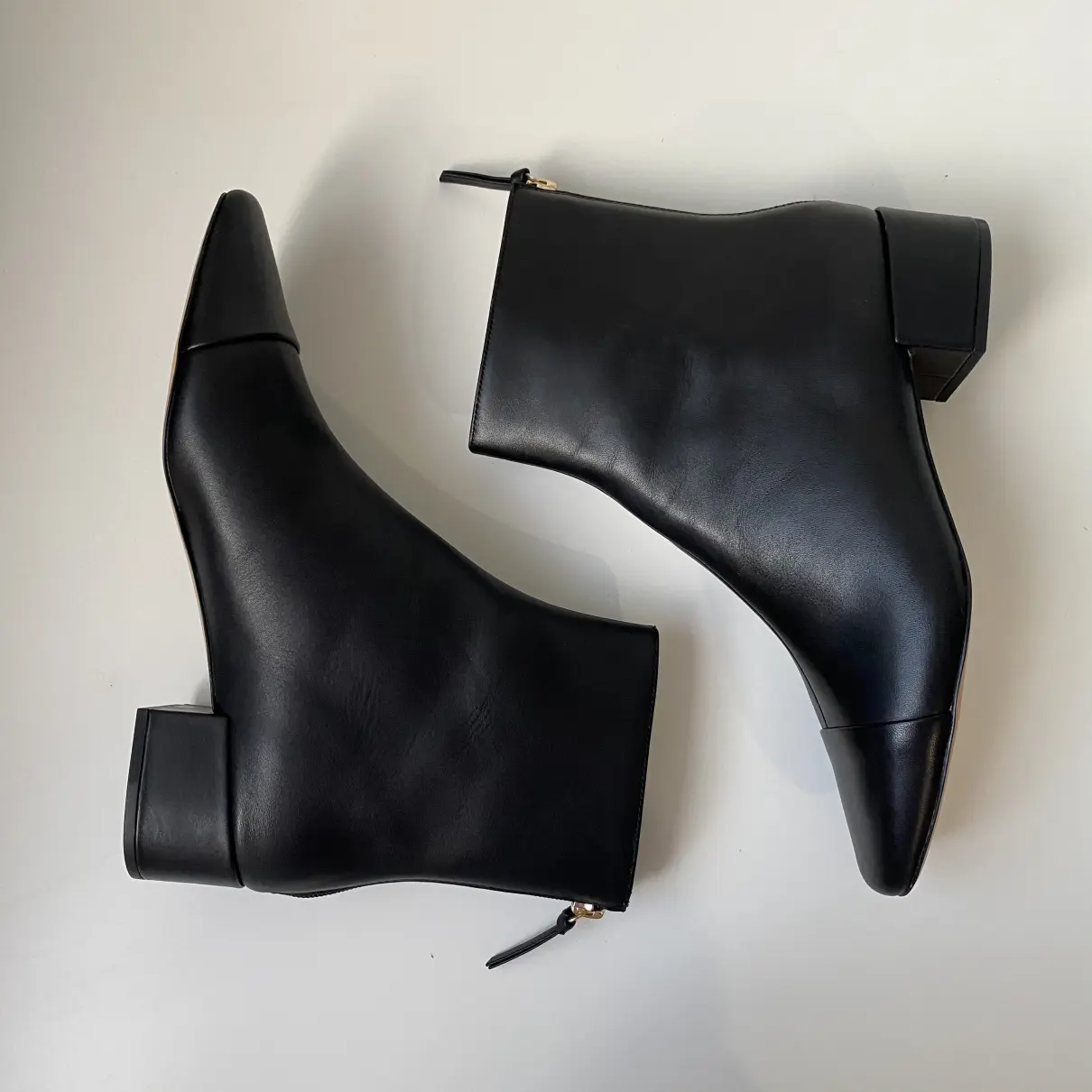 Leather ankle boots J.Crew