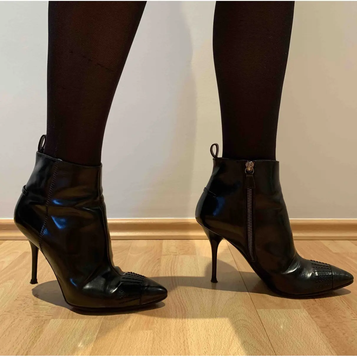 Jean Paul Gaultier Leather ankle boots for sale