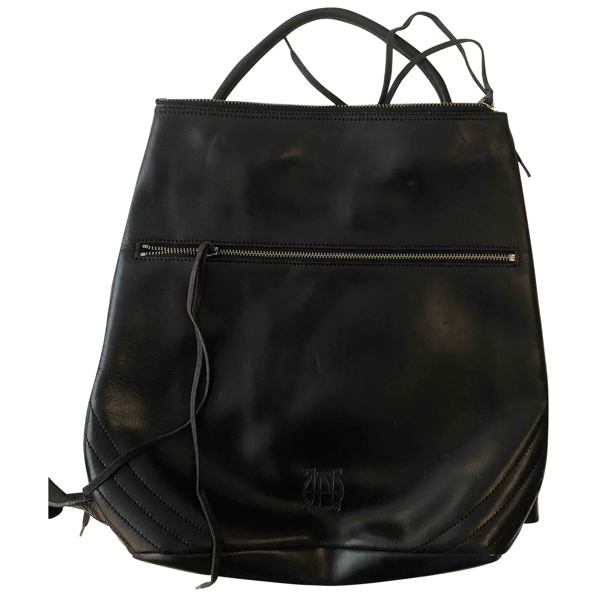 Leather backpack Jean Paul Gaultier - Vintage