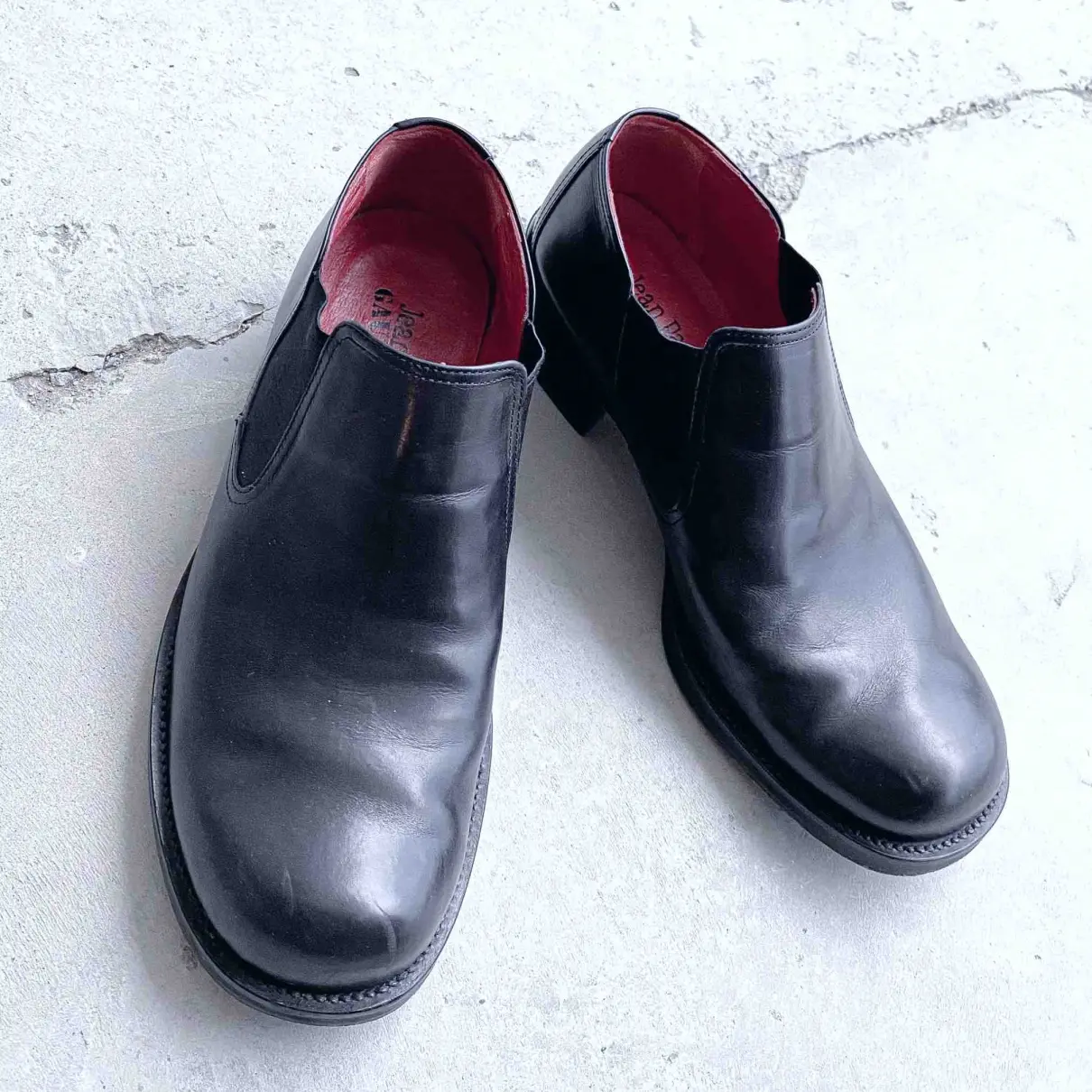 Buy Jean Paul Gaultier Leather boots online - Vintage