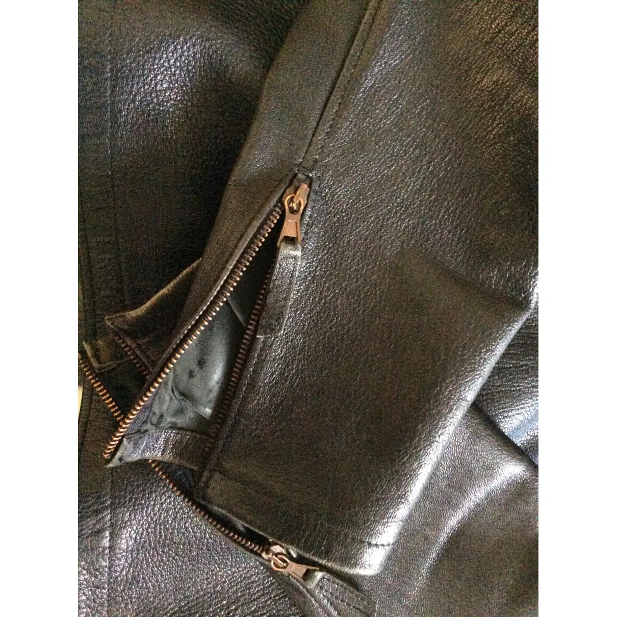 Leather jacket Jean Paul Gaultier