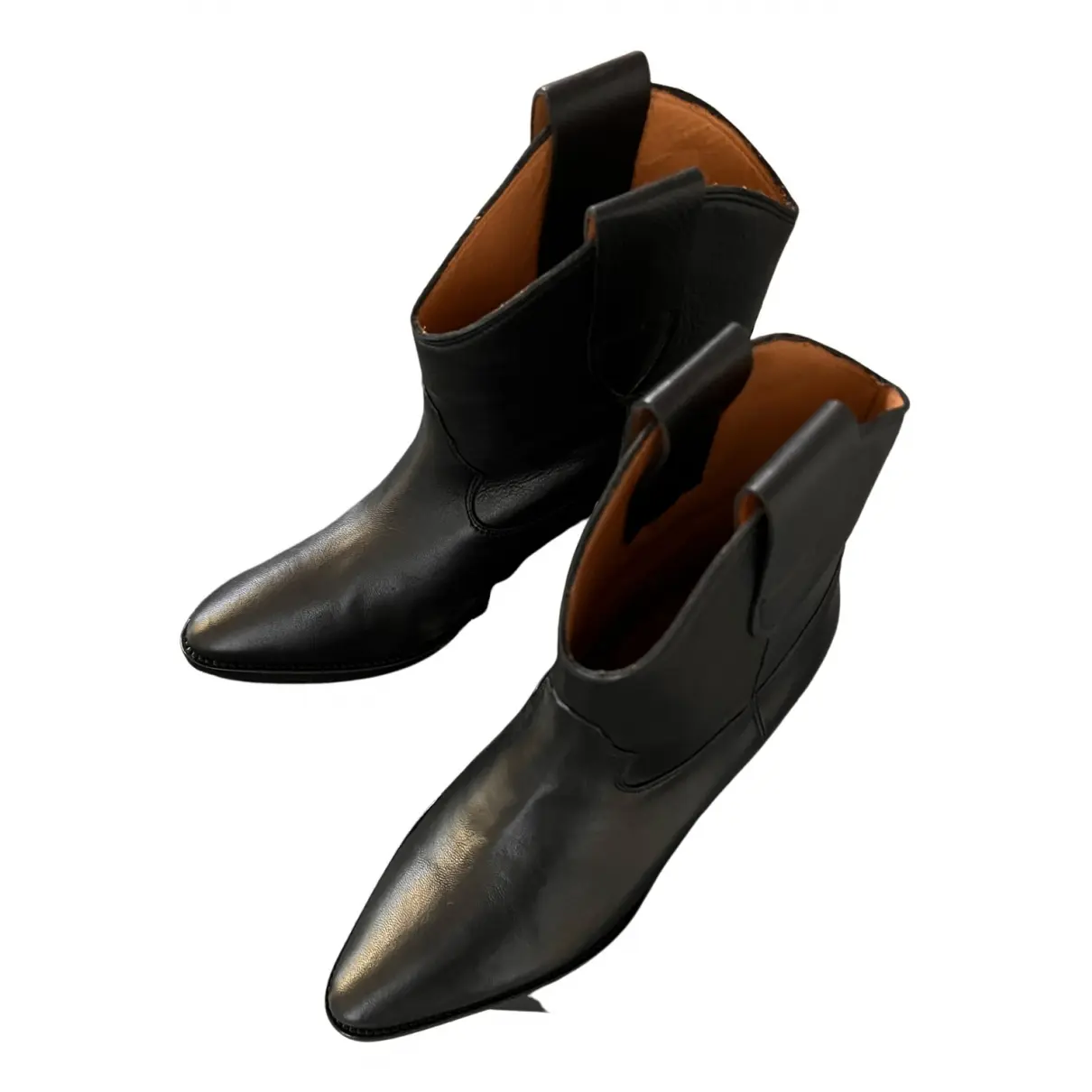 Leather ankle boots Jerome Dreyfuss