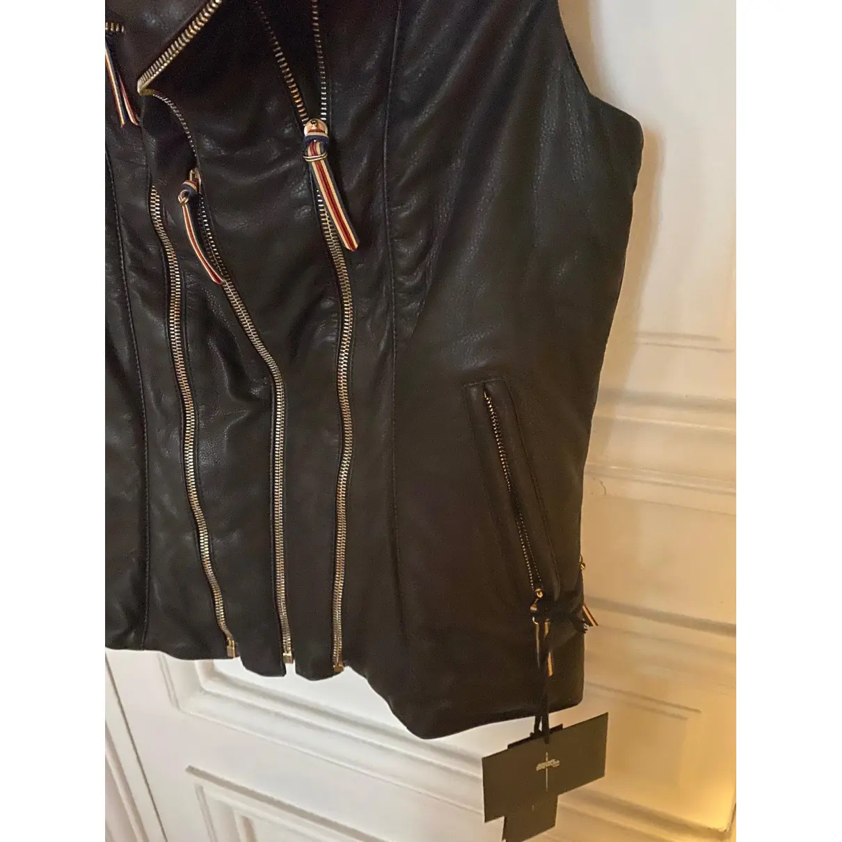 Buy Jerome Dreyfuss Leather jacket online