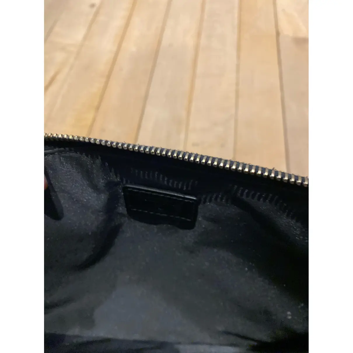 Leather clutch bag Jil Sander