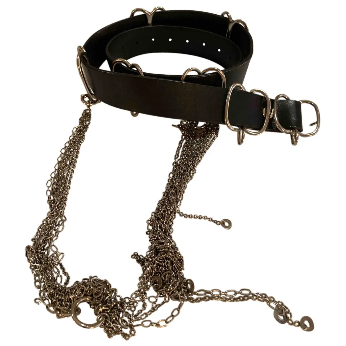 Leather belt Jill Stuart
