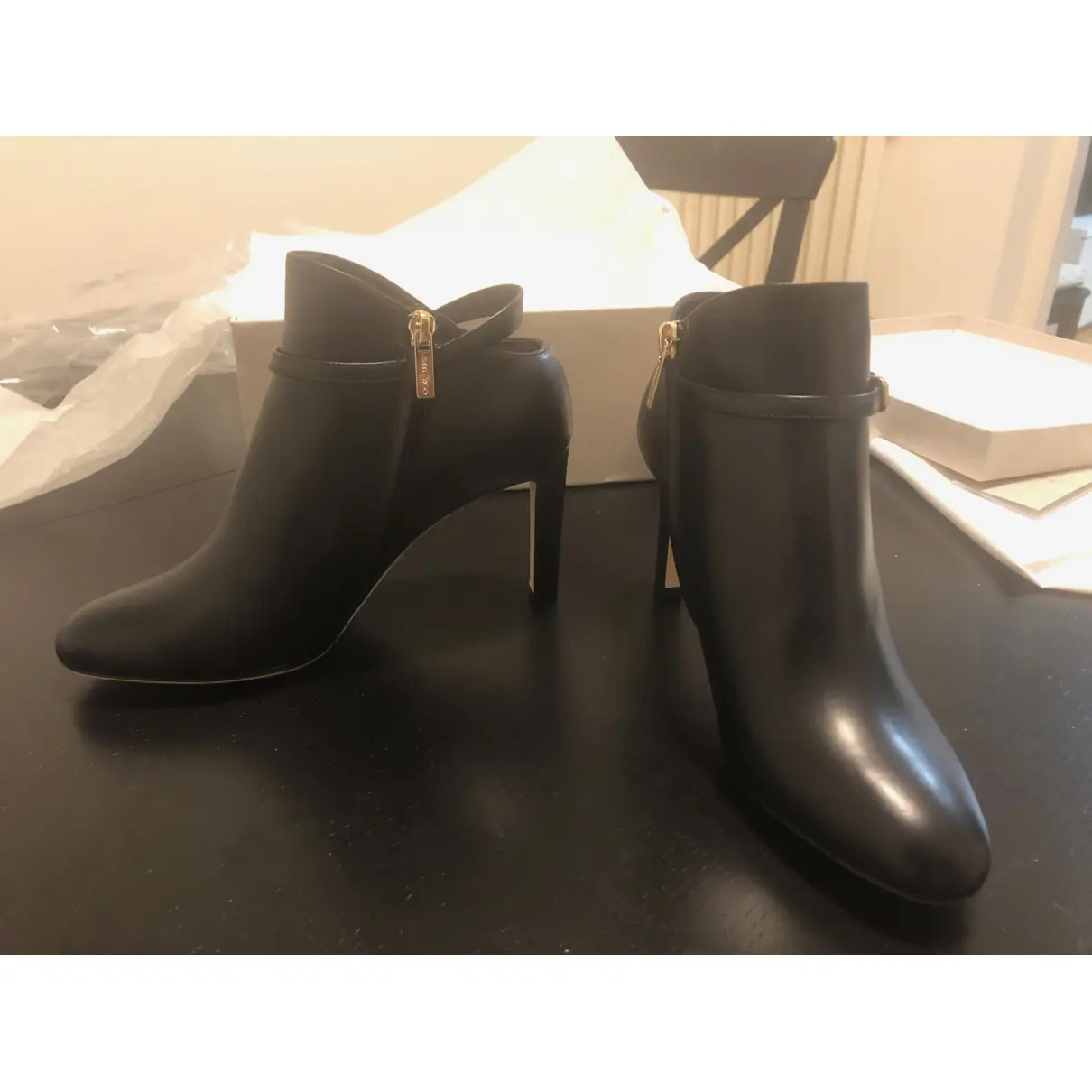 Buy Jimmy Choo Leather ankle boots online