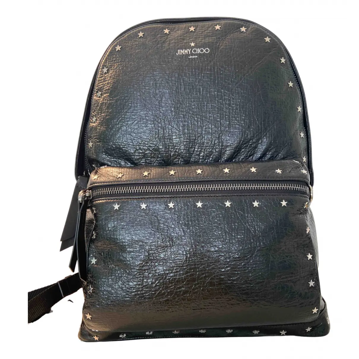 Leather backpack Jimmy Choo