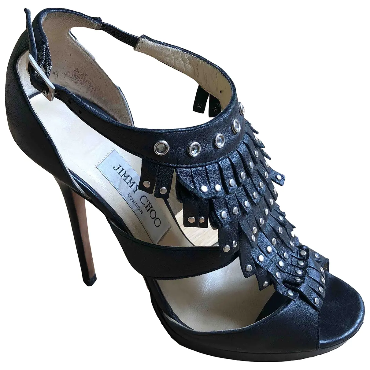 Leather heels Jimmy Choo