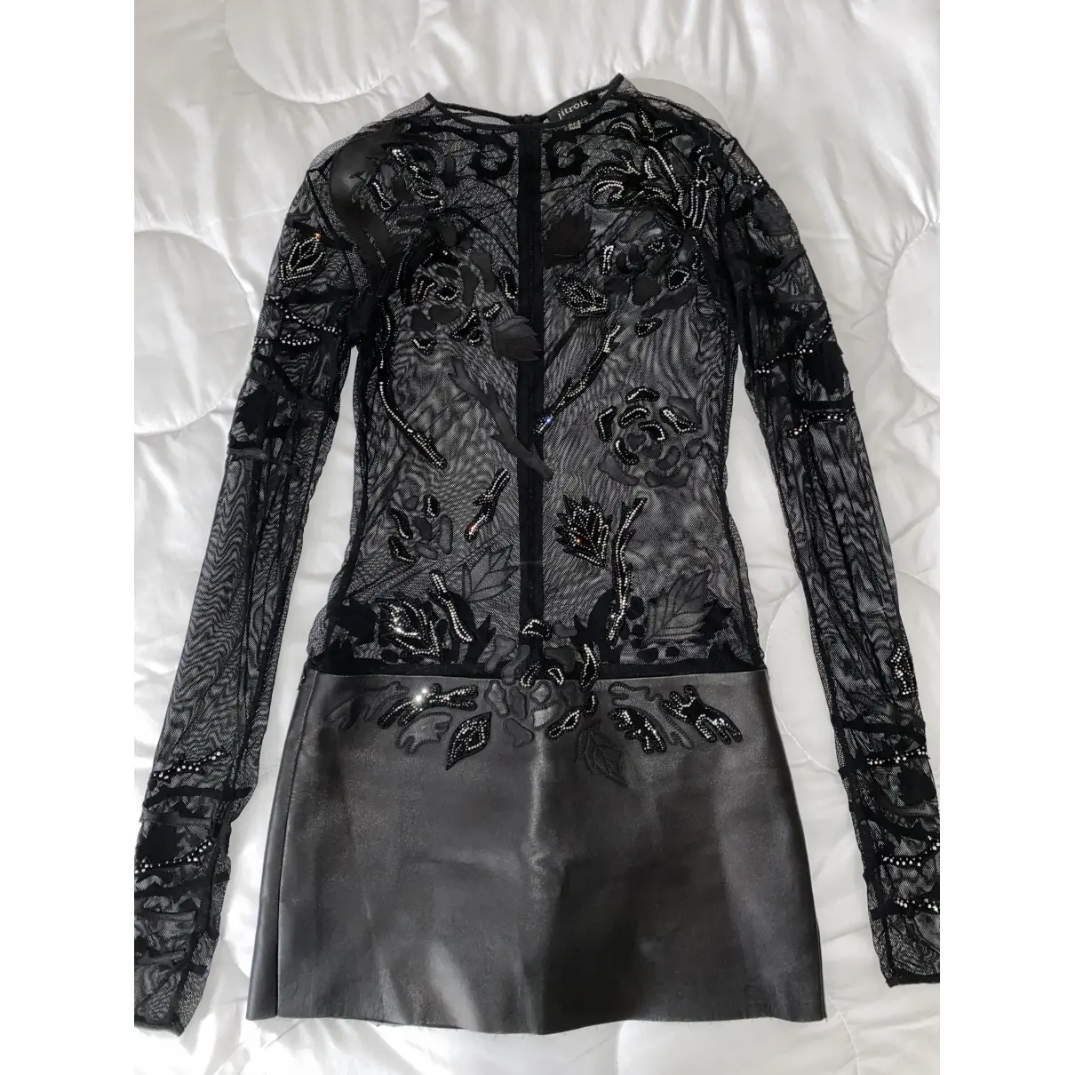 Buy Jitrois Leather mini dress online