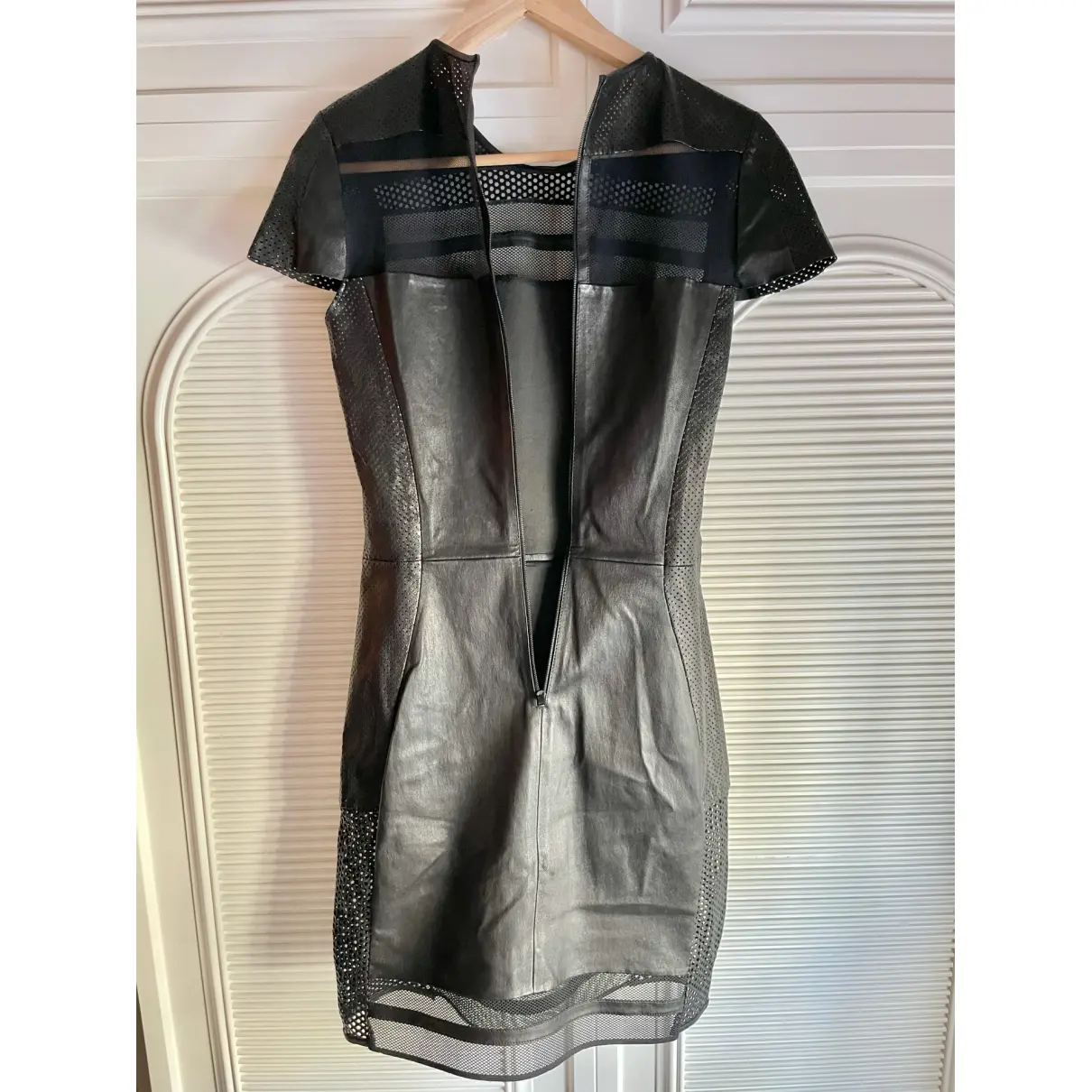 Buy Jitrois Leather mid-length dress online