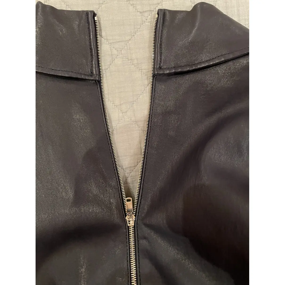 Leather mini dress Jitrois